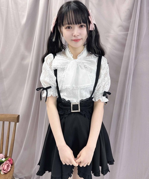 ROJITA 半袖 ￼ ブラウス ROJITA 「ROJITA」 半袖ブラウス FREE ピンク レディース