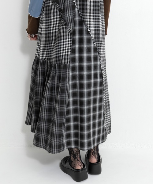 【AULA AILA】MA-1スカート(size1) AULA AILA（アウラアイラ）の「MA-1スカート（スカート）」 - WEAR
