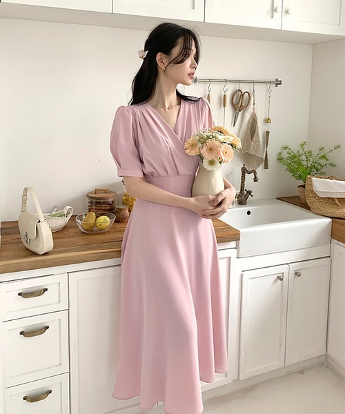 ワンピース カシュクールフレアワンピース : ZOZOTOWN Yahoo!店 - 通販