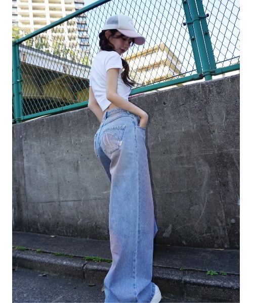 Darich ジーンズ デニム デニムパンツ ミッドライズデニムパンツ