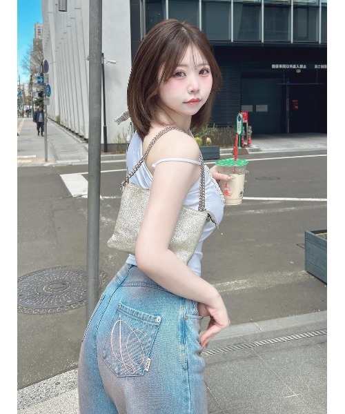 Darich ジーンズ デニム デニムパンツ ミッドライズデニムパンツ