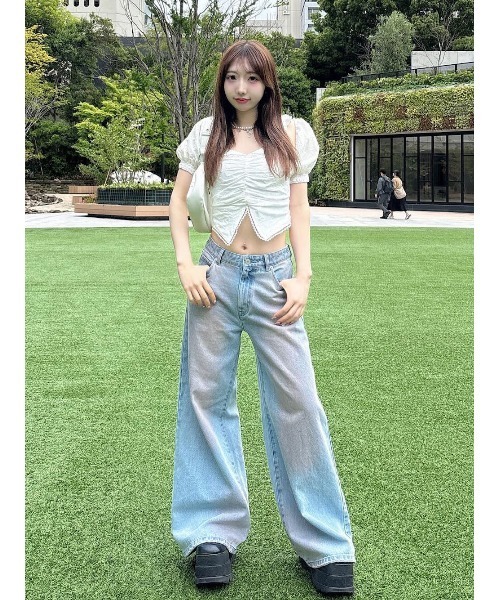 ダーリッチ ミッドライズデニムパンツ S 試着のみ新品 ミッドライズデニムパンツ – Darich (ダーリッチ)