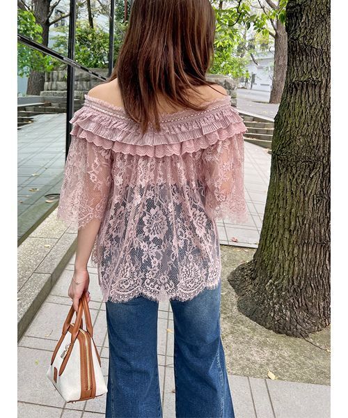 スナイデルレースブラウス SNIDEL｜レースブラウス | Rakuten Fashion(楽天ファッション