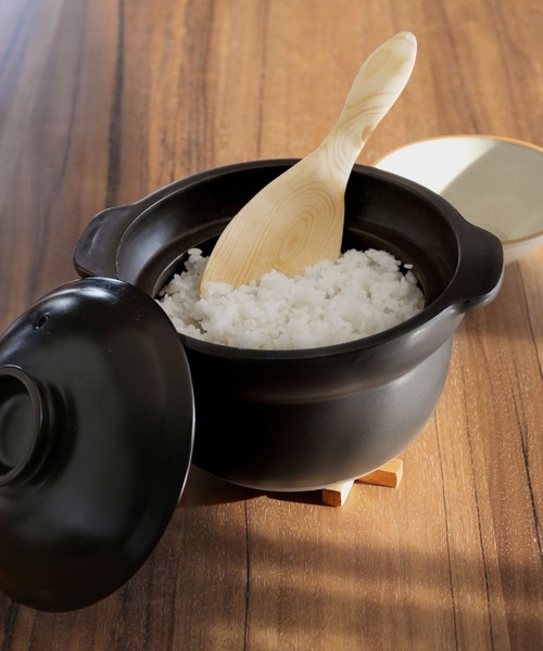 DONO キッチン 火加減調整いらず 厚手 ごはん土鍋 3合炊き : ZOZOTOWN