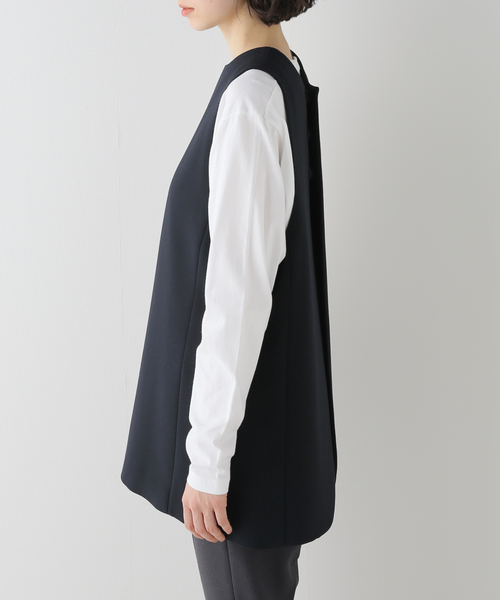 IENA（イエナ） ベスト - ネイビー レディース : ZOZOTOWN Yahoo!店