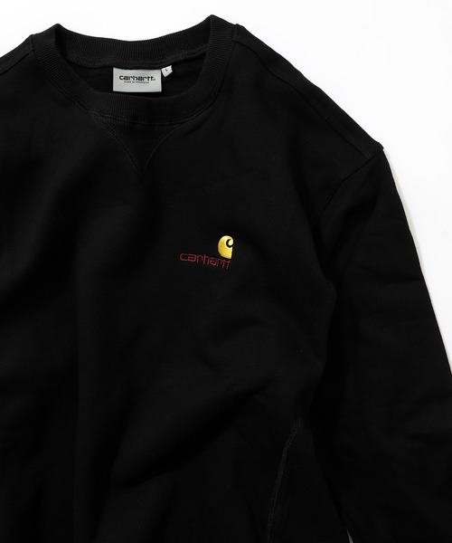 「Carhartt」 スウェットカットソー M ブラック メンズ