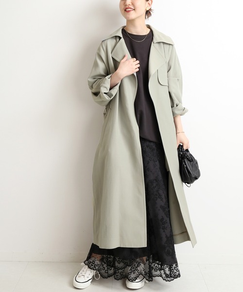 IENA（イエナ） チェスターコート 34 ブルー レディース : ZOZOTOWN