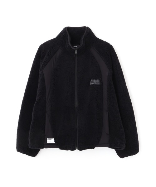 schott」 ジップアップブルゾン L ブラック メンズ 【公式通販】