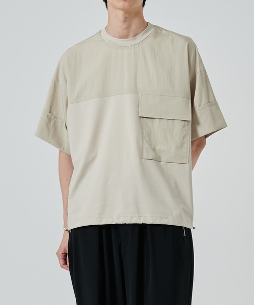 UJOH（ウジョー） tシャツ 「UJOH HOMME」別注 Front Switch BOX T