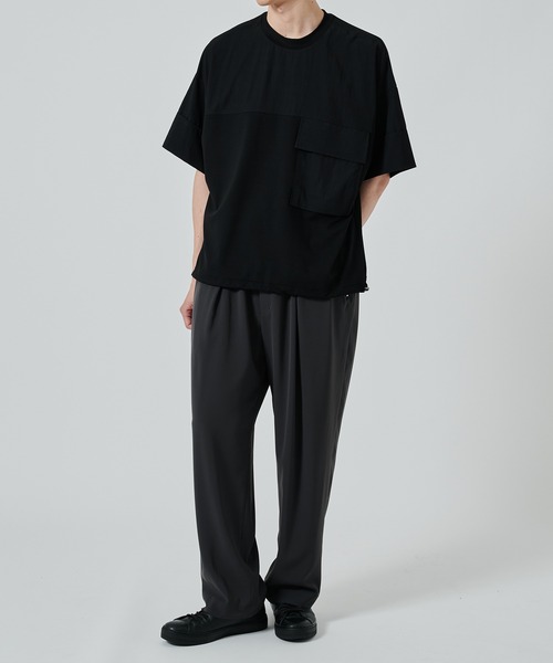 UJOH（ウジョー） tシャツ 「UJOH HOMME」別注 Front Switch BOX T