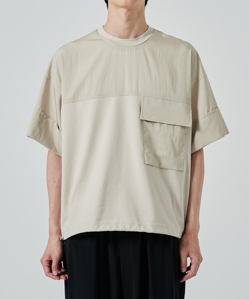 UJOH（ウジョー） tシャツ 「UJOH HOMME」別注 Front Switch BOX T