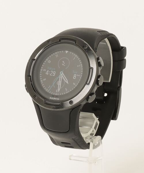 SUUNTO デジタル腕時計 ブラック SUUNTO 「SUUNTO」 デジタル腕時計 - ブラック メンズ