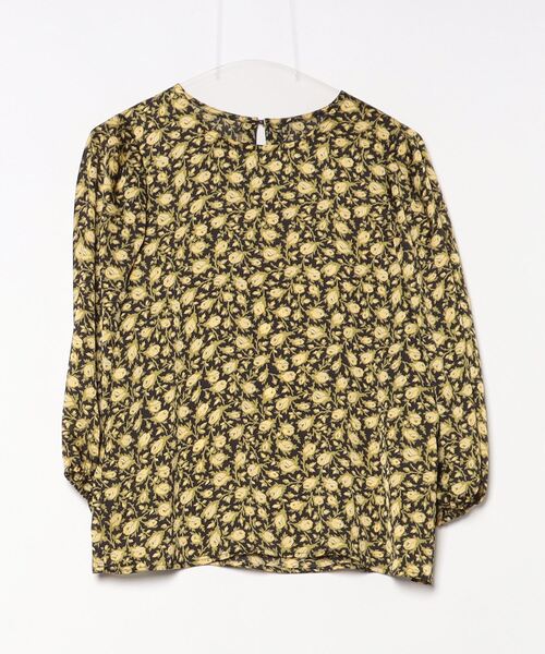 「UNTITLED」 7分袖ブラウス 02 イエロー レディース