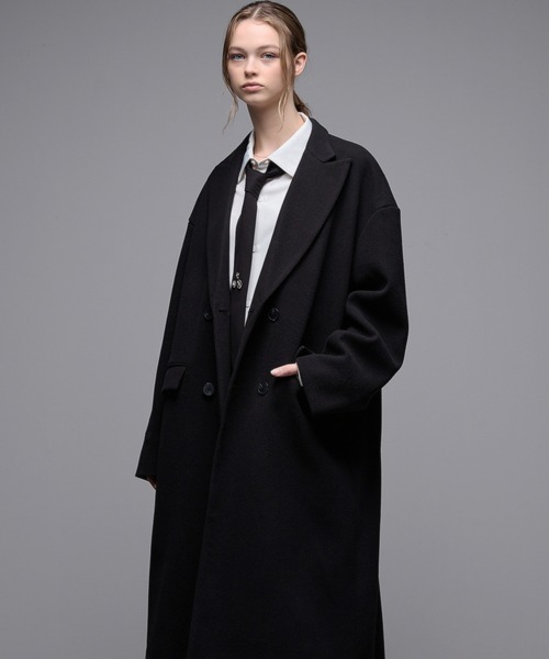 Loose（ルース） チェスターコート S ブラック メンズ : ZOZOTOWN