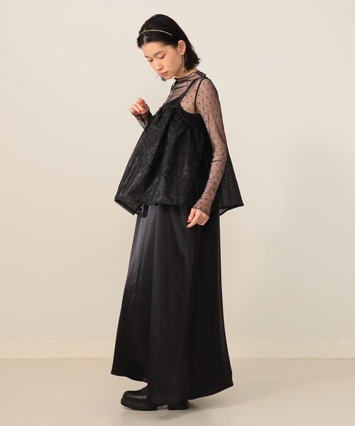 CAROLINA GLASER パーティードレス CAROLINA GLASER ワンピース Mai / オーガンジー キャミ