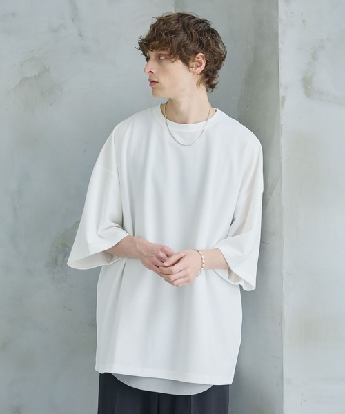 「CTHY」 半袖Tシャツ L ホワイト メンズ