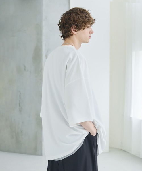 「CTHY」 半袖Tシャツ L ホワイト メンズ