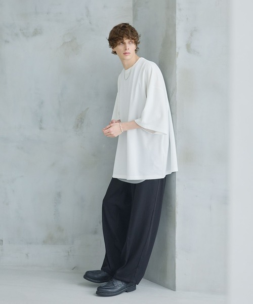 「CTHY」 半袖Tシャツ L ホワイト メンズ
