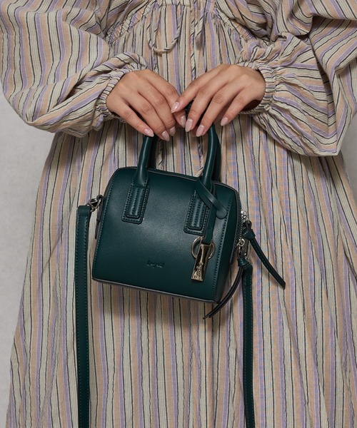 Ungrid（アングリッド） ボストンバッグ シンプルスムース ミニ