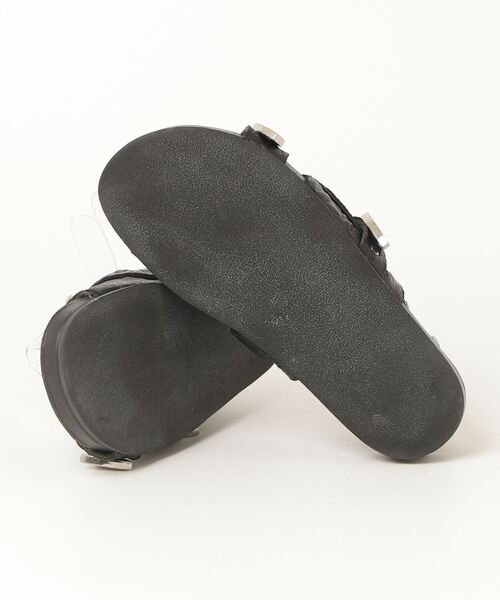 TOGA PULLA（トーガ プルラ） フラットサンダル 36 ブラック