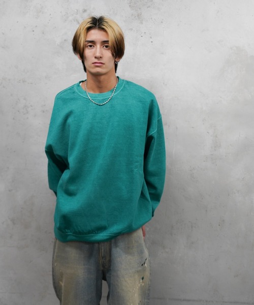 TOWNCRAFT（タウンクラフト） トレーナー スウェット 90S PIGMENT CREW