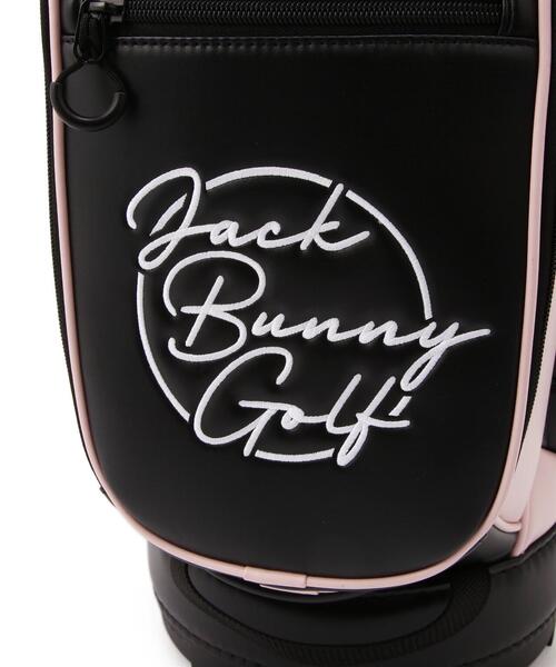 JACK BUNNY ブラック キャディバッグ Jack Bunny!! ゴルフ 「Jack Bunny!!」「直営店舗＆公式