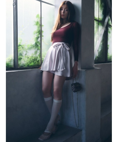 パンツ 「Chacott」サテンラップスカショ レディース