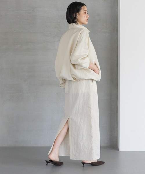 A part by（アパートバイ） スカート 「セットアップ対応」ナイロン