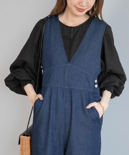 「URBAN RESEARCH Sonny Label」 ドルマンスリーブブラウス FREE ブルー レディース_画像7