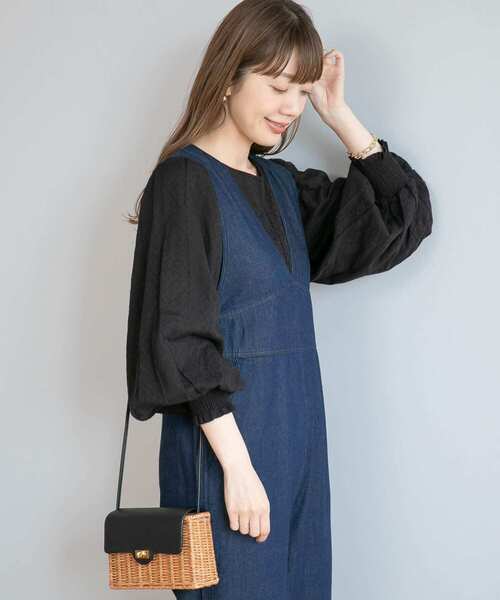 「URBAN RESEARCH Sonny Label」 ドルマンスリーブブラウス FREE ブルー レディース_画像9