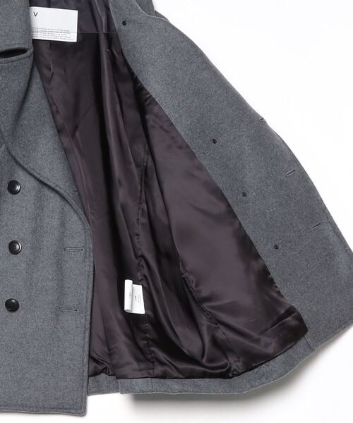 VOAAOV（ヴォアーブ） pコート ピーコート DUBLE MELTON OVERSIZE P