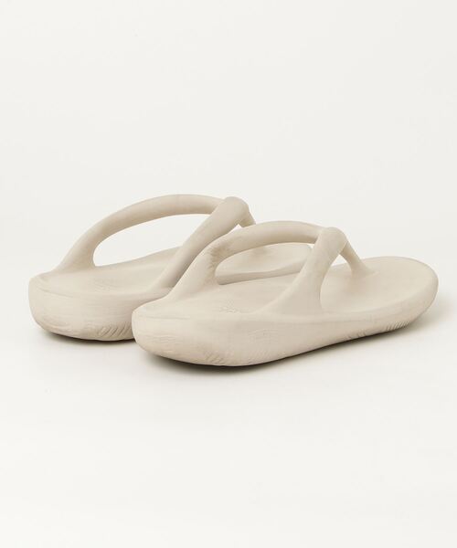 「TAW&TOE」 フラットサンダル 43 クリーム レディース_画像2