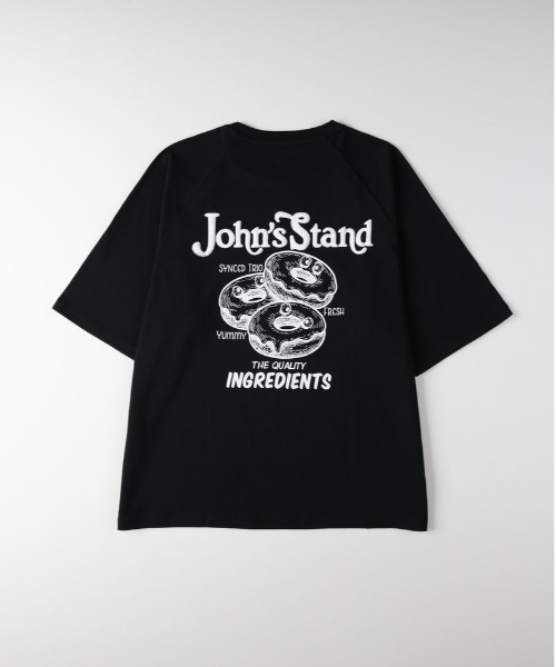 Right-on（ライトオン） tシャツ ラグランスリーブフードプリントT