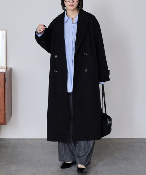 MONO-MART（モノマート） コート チェスターコート ニットメルトン