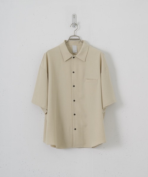「Casper John」 半袖シャツ MEDIUM グリーン メンズ_画像5