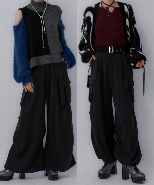 HARE（ハレ） カーゴパンツ ベーシックワイドカーゴパンツ(HARE