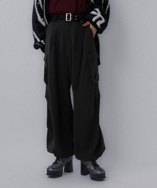 HARE（ハレ） カーゴパンツ ベーシックワイドカーゴパンツ(HARE