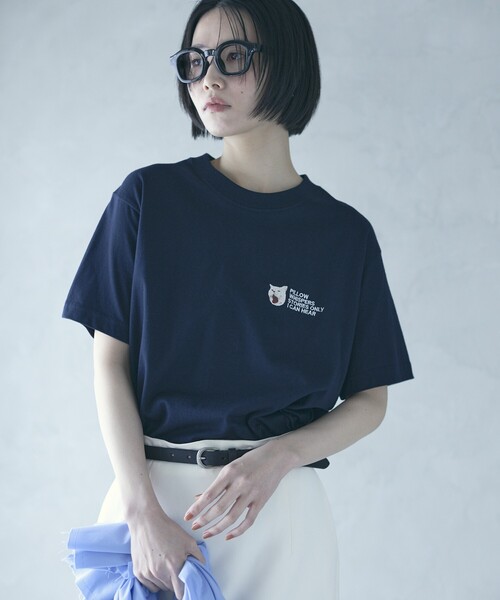「Firsthand」 半袖Tシャツ FREE ホワイト レディース_画像2