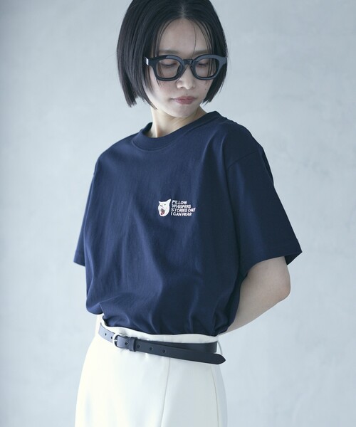 「Firsthand」 半袖Tシャツ FREE ホワイト レディース_画像4