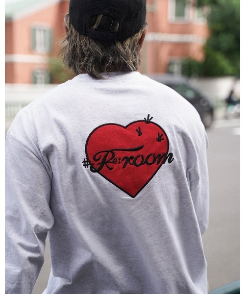Re:room（リルーム） tシャツ カクタスハートエンブロイダリーロング