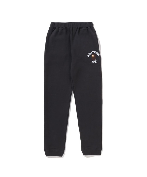 A BATHING APE（アベイシングエイプ） パンツ COLLEGE SWEAT PANTS