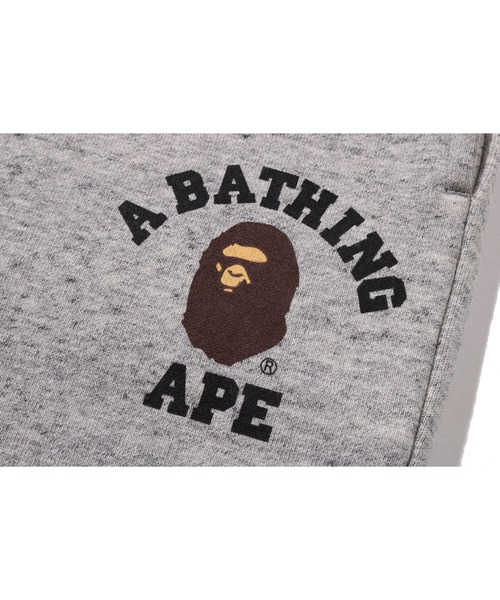 A BATHING APE（アベイシングエイプ） パンツ COLLEGE SWEAT PANTS