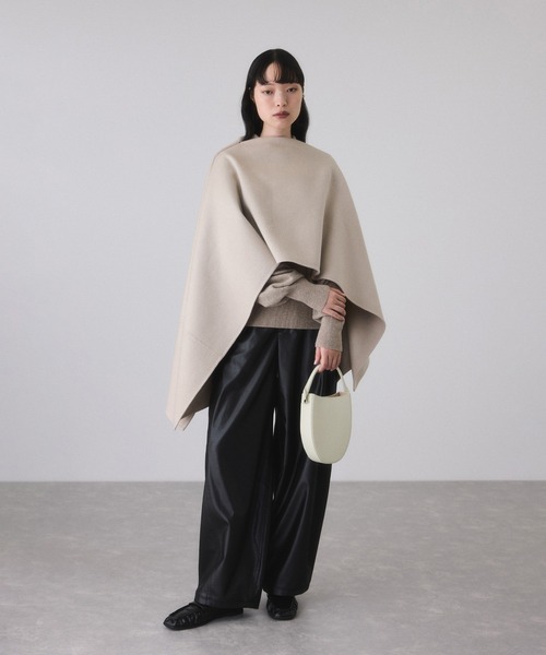 ADAM ET ROPE'（アダムエロペ） ニット セーター カシミア混ZIP