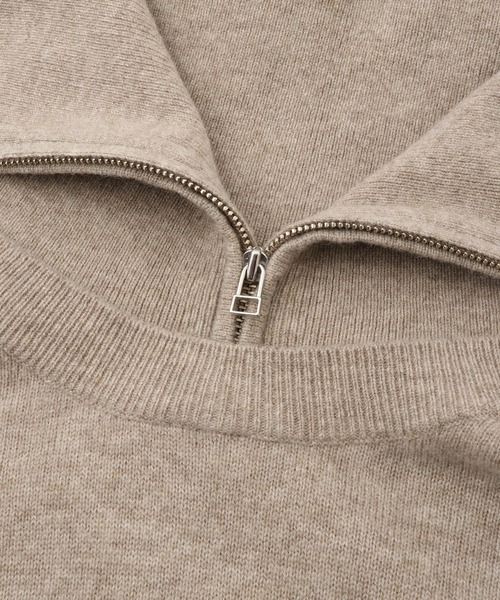 ADAM ET ROPE'（アダムエロペ） ニット セーター カシミア混ZIP