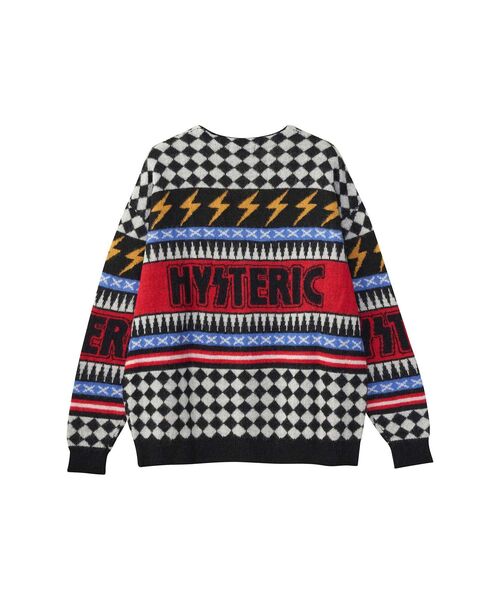 HYSTERIC GLAMOUR（ヒステリックグラマー） カーディガン THUNDER柄