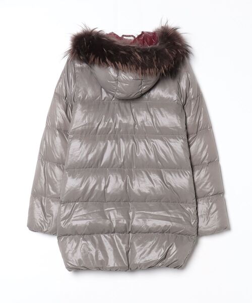 専用　DUVETICA レディースダウンコート　40 DUVETICA（デュベティカ） ダウンコート 40 グレー レディース