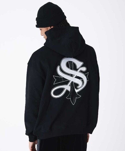 SUPPLIER（サプライヤー） パーカー A'GEM/9 × .kom Boxy Fit Cross