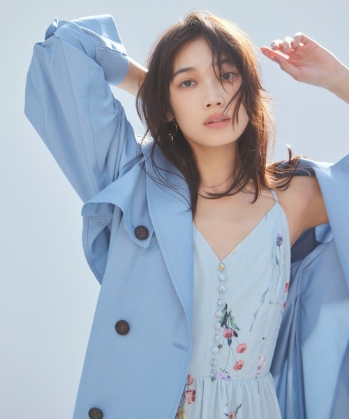 FRAY I.D（フレイ・アイディー） キャミソールワンピース 0 ネイビー