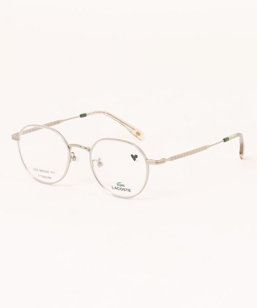 伊達メガネ メガネ 眼鏡 「LACOSTE/ラコステ」ラウンド メガネ L2531LB 970 メンズ レディース