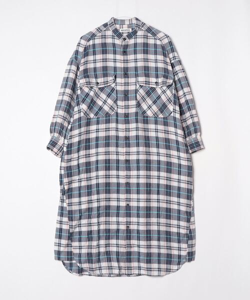 MILKFED.（ミルクフェド） 長袖ワンピース ONE SIZE ネイビー